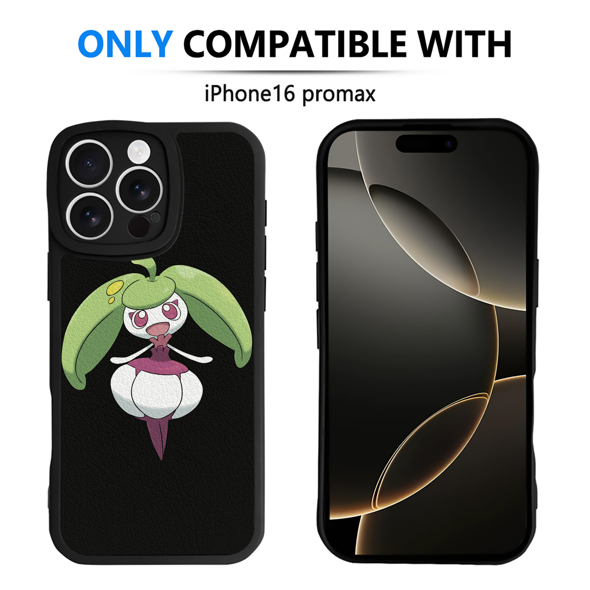 （画像用） ポケットモンスター Pokémon 【iPhone 16シリーズ対応】シリコンスマホケース（レザー調） 材質：シリコン